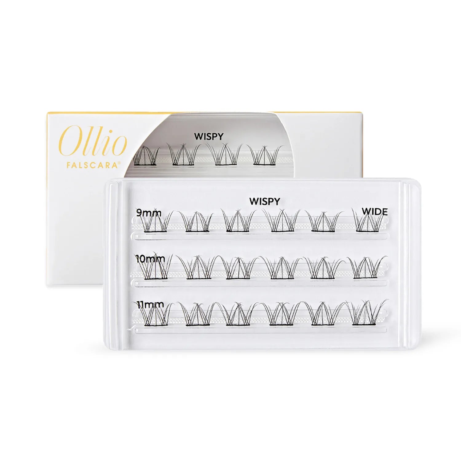 Ollio Falscara Eyelash [Single PACK] (9/10/11mm) 18pcs