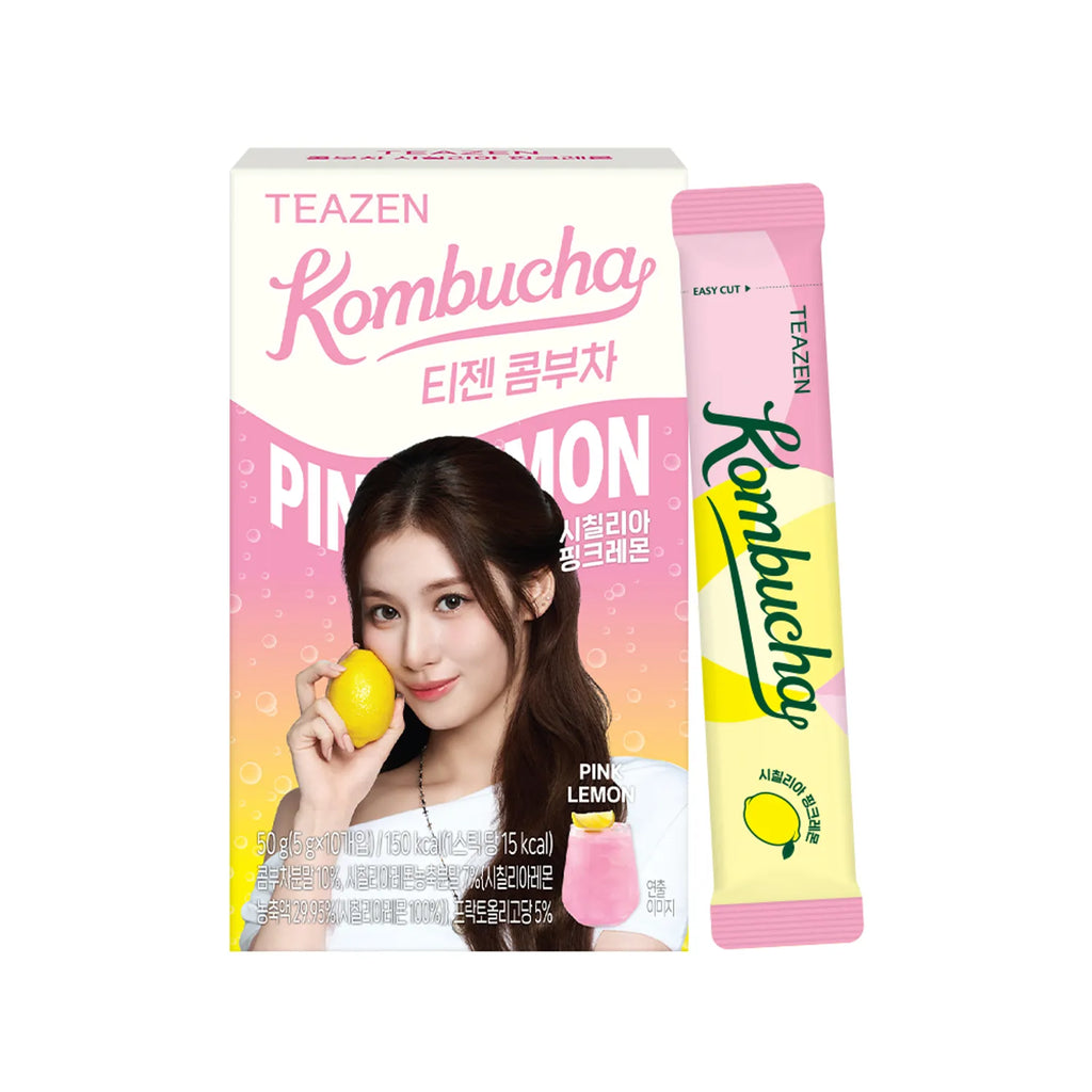 Teazen Kombucha #Sicilian Pink Lemon 10T