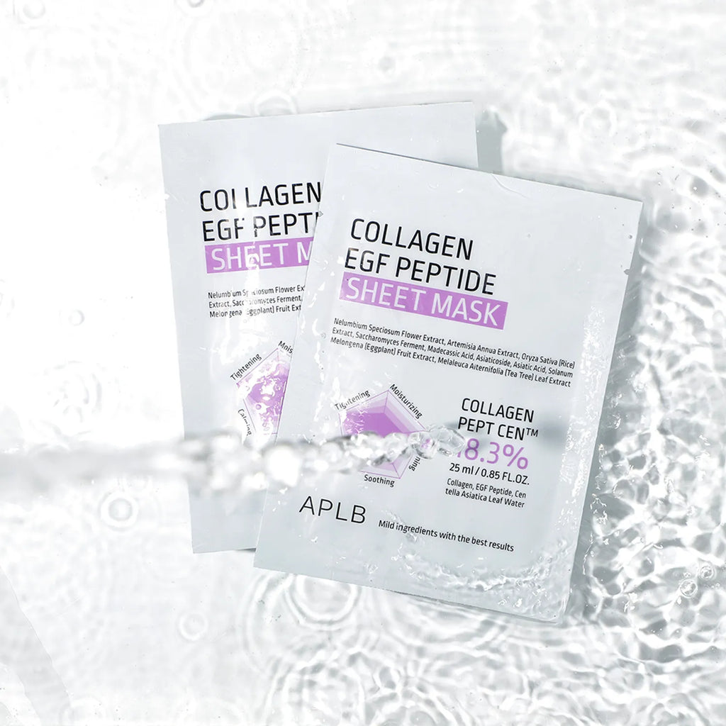 APLB Collagen EGF Peptide Sheet Mask 25ml*10ea