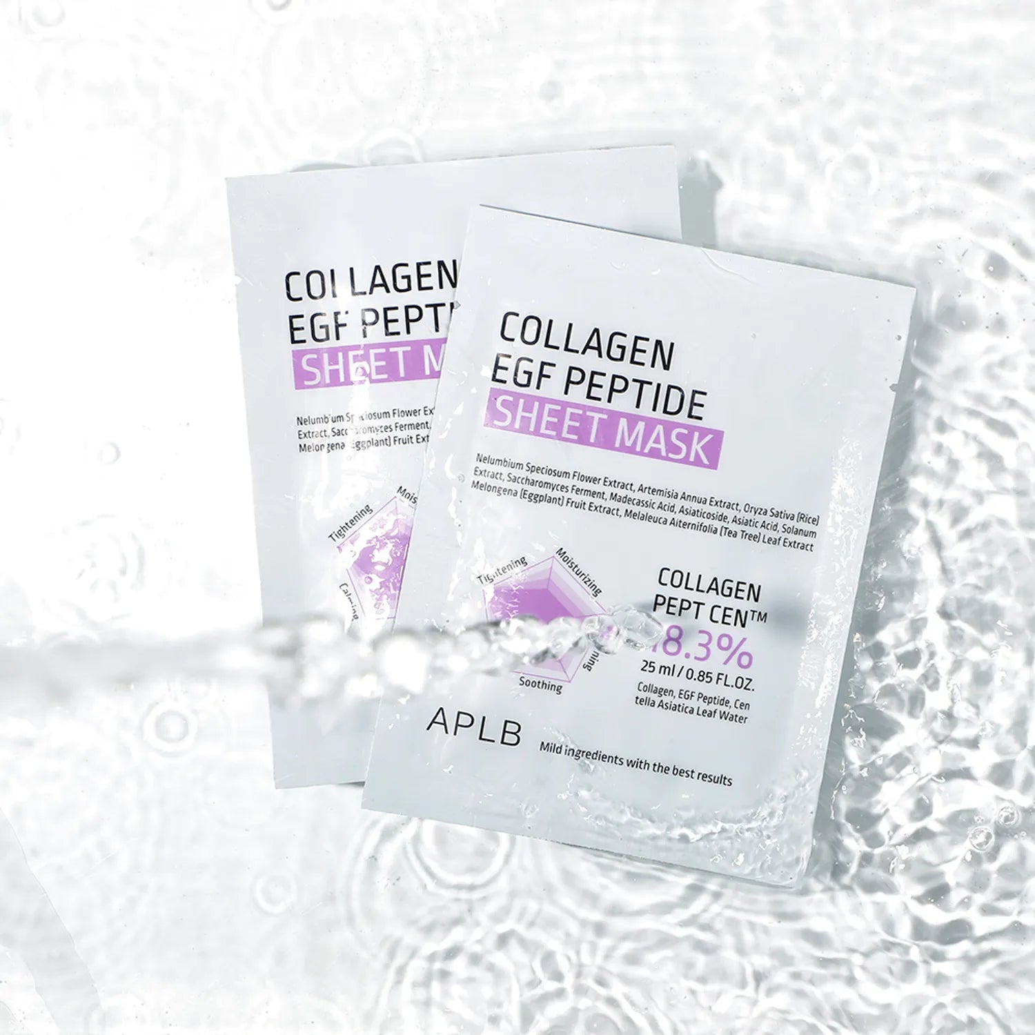 APLB Collagen EGF Peptide Sheet Mask 25ml*10ea