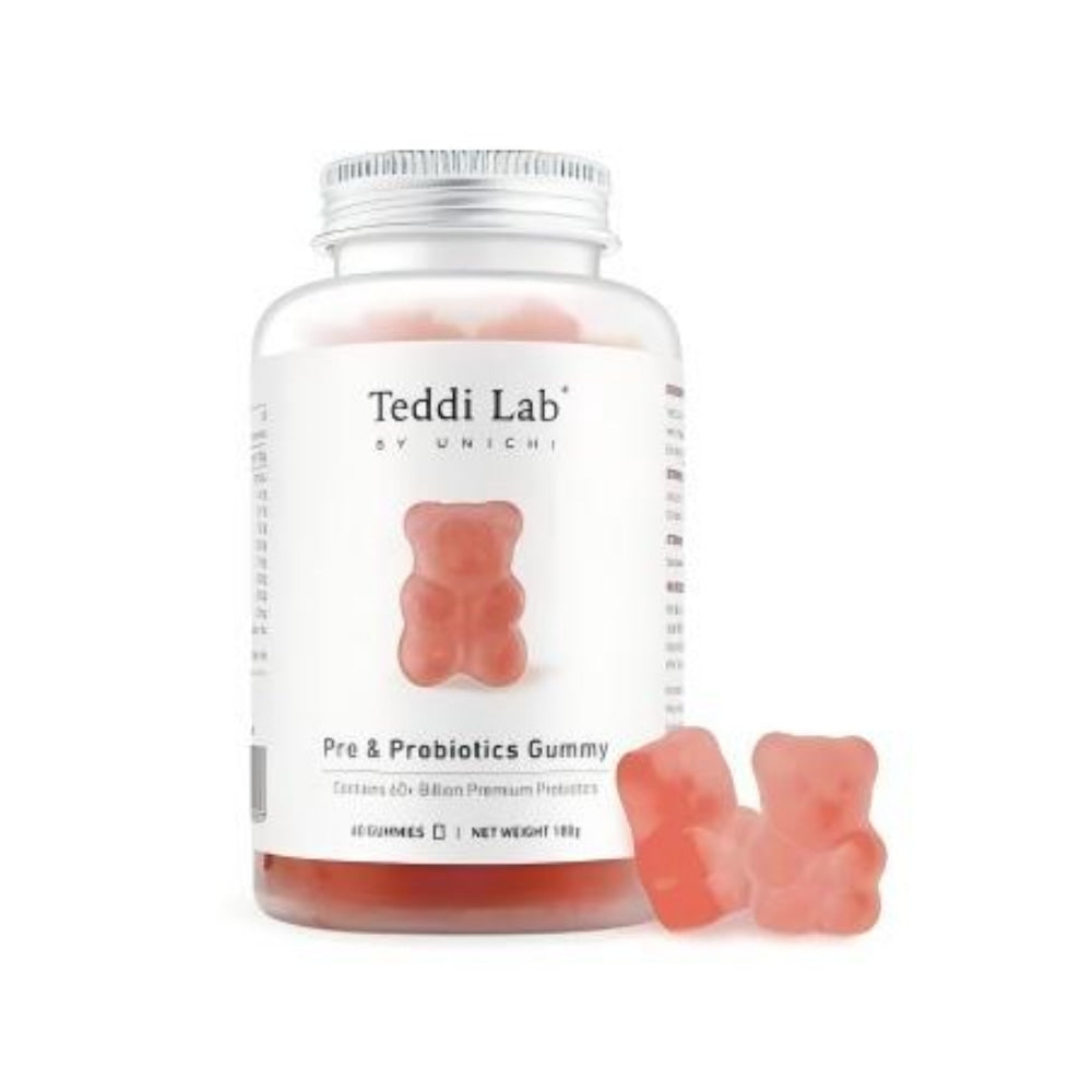 Rosa Prima’s Pre & Probiotics Gummy By UNICHI Gummies (60 Gummies) Supports Digestive Health