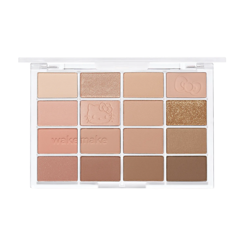 [HELLO KITTY] WAKEMAKE Soft Blurring Eye Palette (4 Options)
