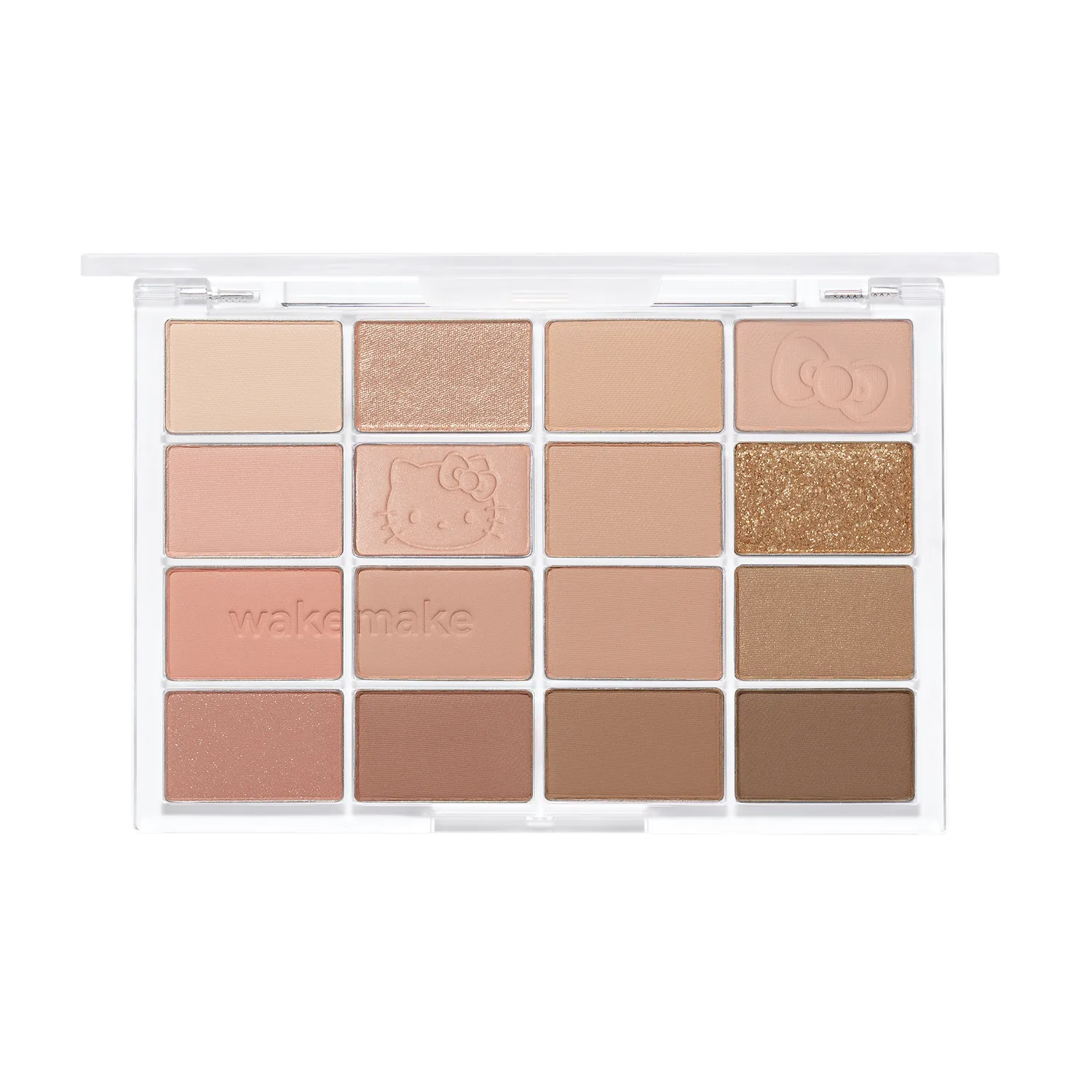 [HELLO KITTY] WAKEMAKE Soft Blurring Eye Palette (4 Options)
