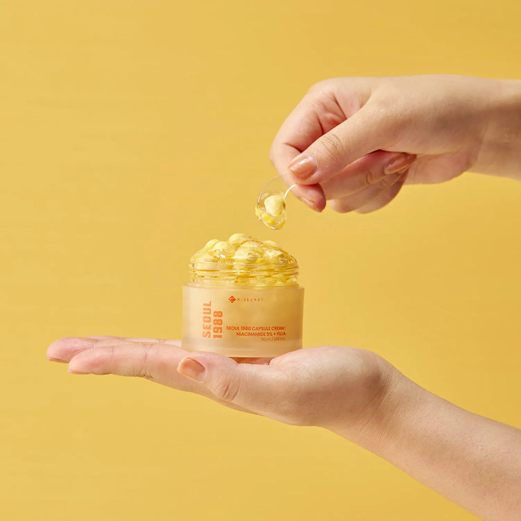 KSECRET Seoul 1988 Capsule Cream: Niacinamide 5%+Yuja 50ml