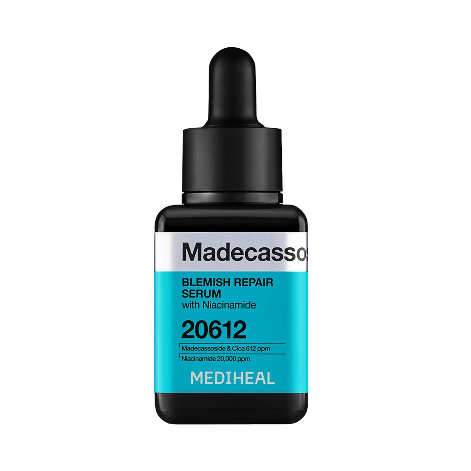 MEDIHEAL Madecassoside Blemish Repair Serum 100ml Set (+2 Toner Pads, 1 Face Mask)