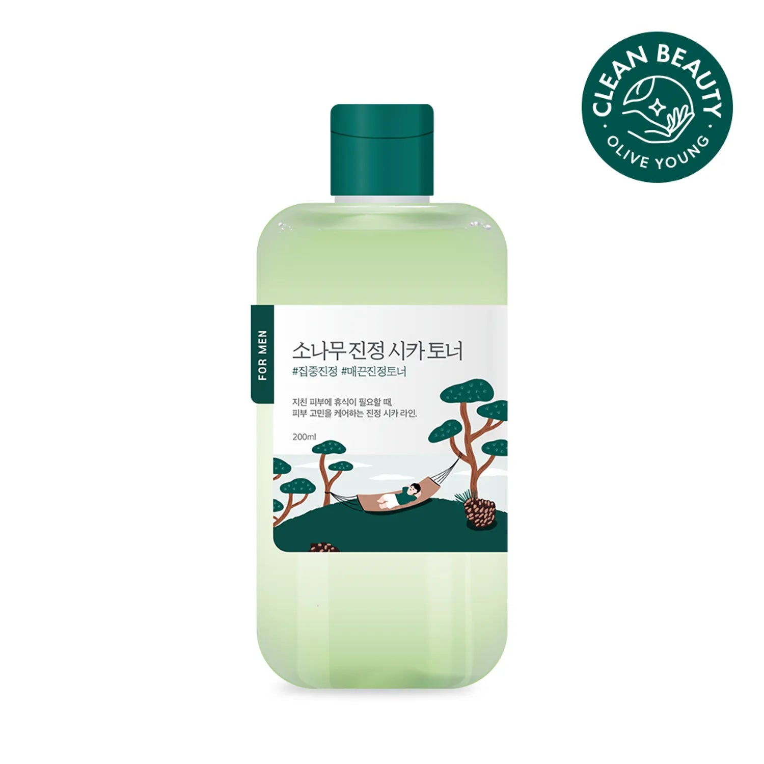ROUND LAB For Men Pine Calming Cica Toner 200mL
