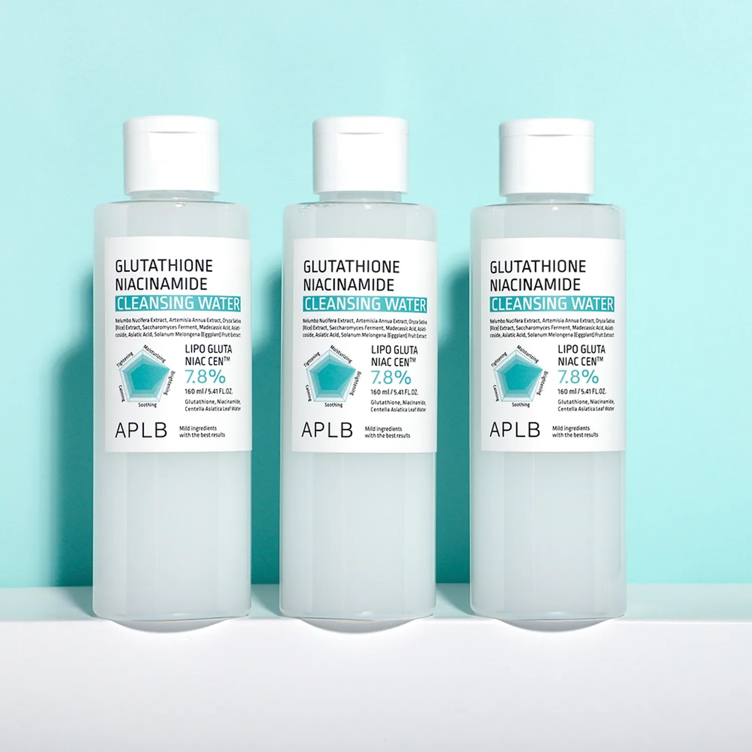 APLB Glutathione Niacinamide Cleansing Water 160ml