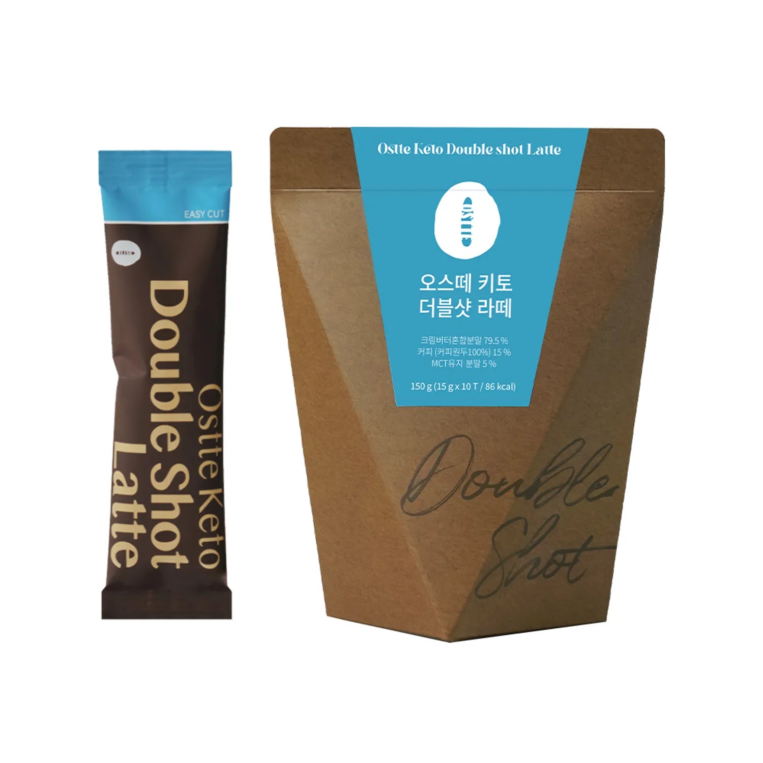 Osttee Keto #Double Shot Latte 10 Sticks