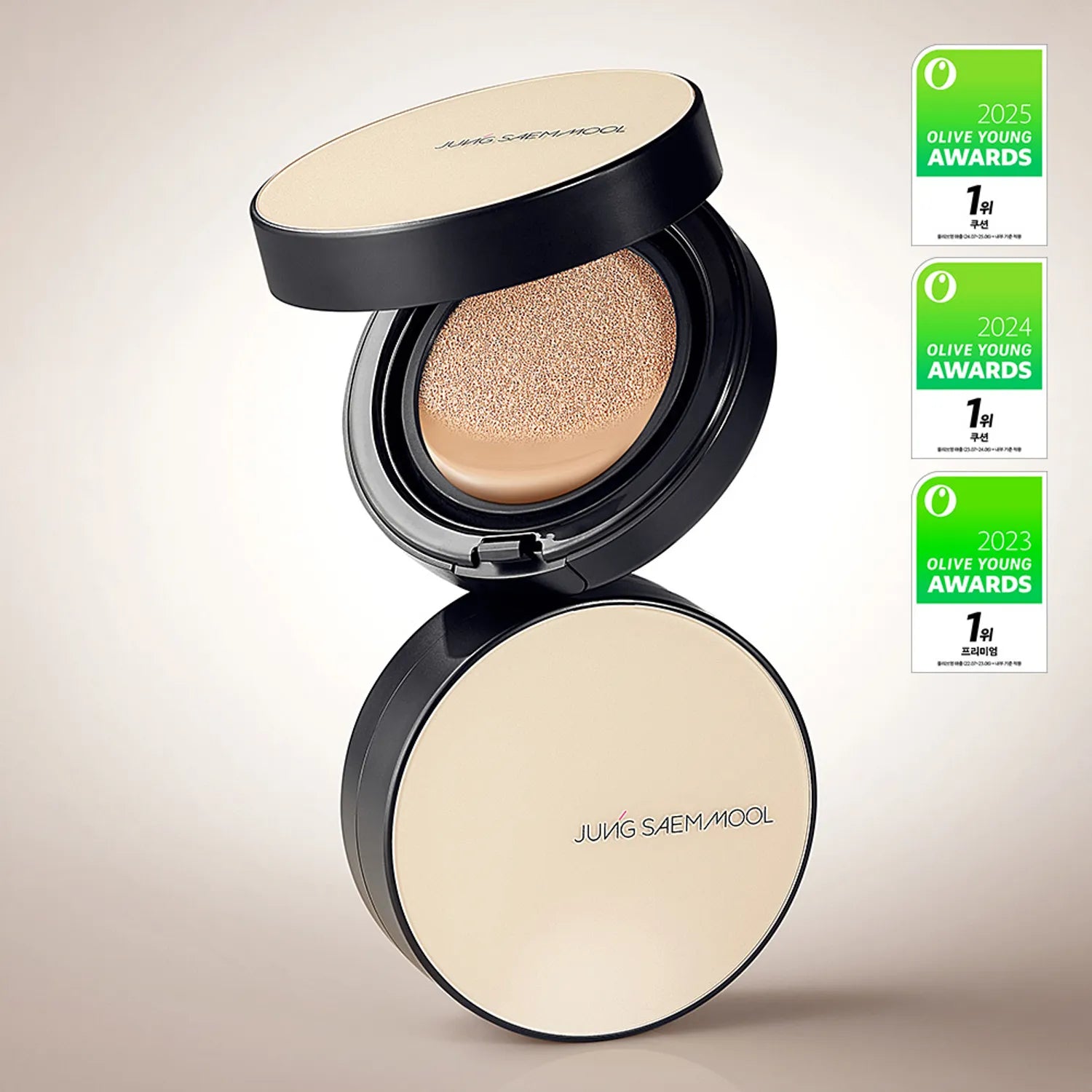 JUNGSAEMMOOL Essential Skin Nuder Cushion & Mist Special Set (+Gel Pad 2P*3ea) (3 Shades)