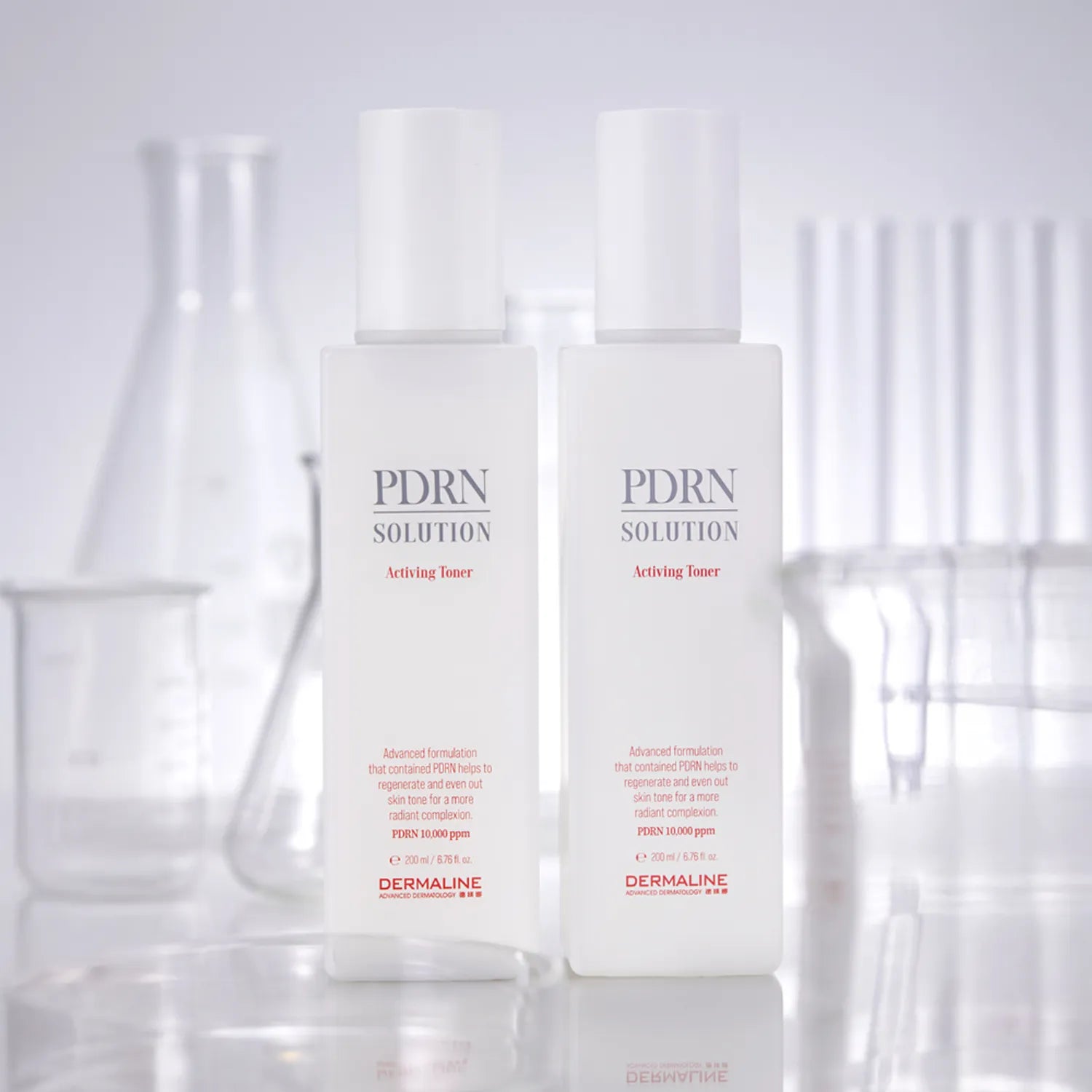 DERMALINE PDRN Solution Activing Toner 200ml Double Set