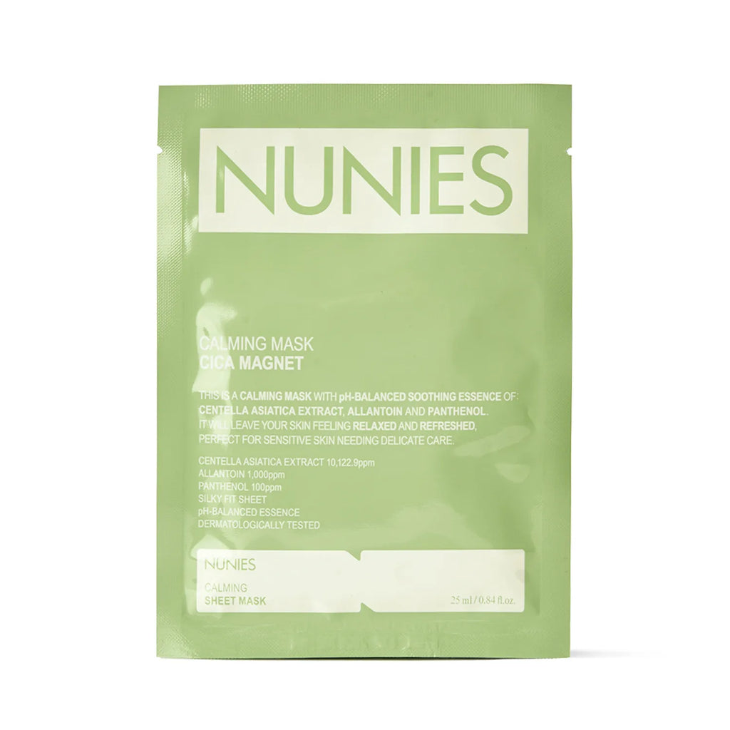 NUNIES Calming Sheet Mask Cica Magnet 5ea