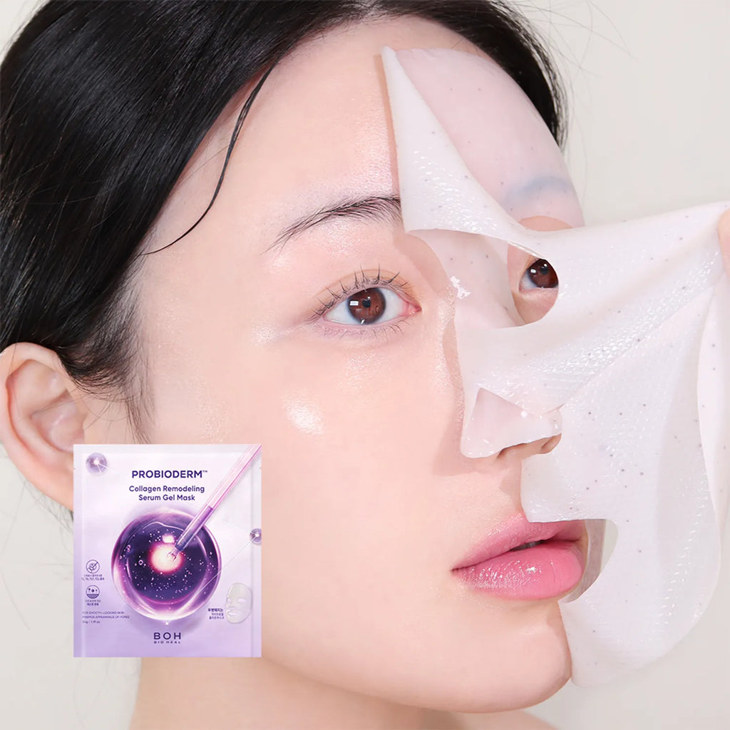 BIOHEAL BOH Probioderm Collagen Remodeling Serum Gel Mask Sheet 7ea Set (+3ea) (Total 10ea)