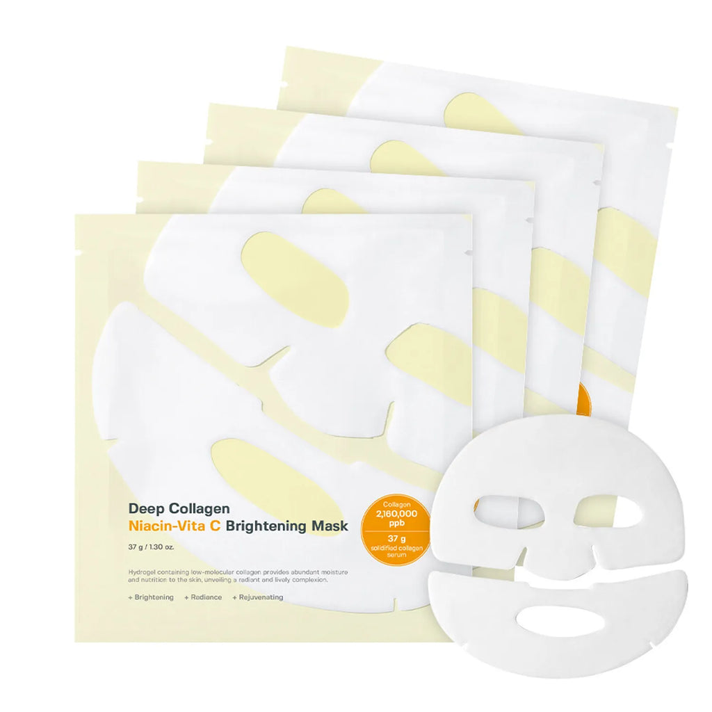 SUNGBOON EDITOR Deep Collagen Niacin-Vita C Brightening Mask 37g x 4ea