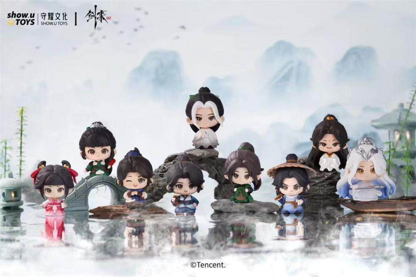 Sword Comes Series: Chibi-Style Blind Box Figure (1 Random Box)