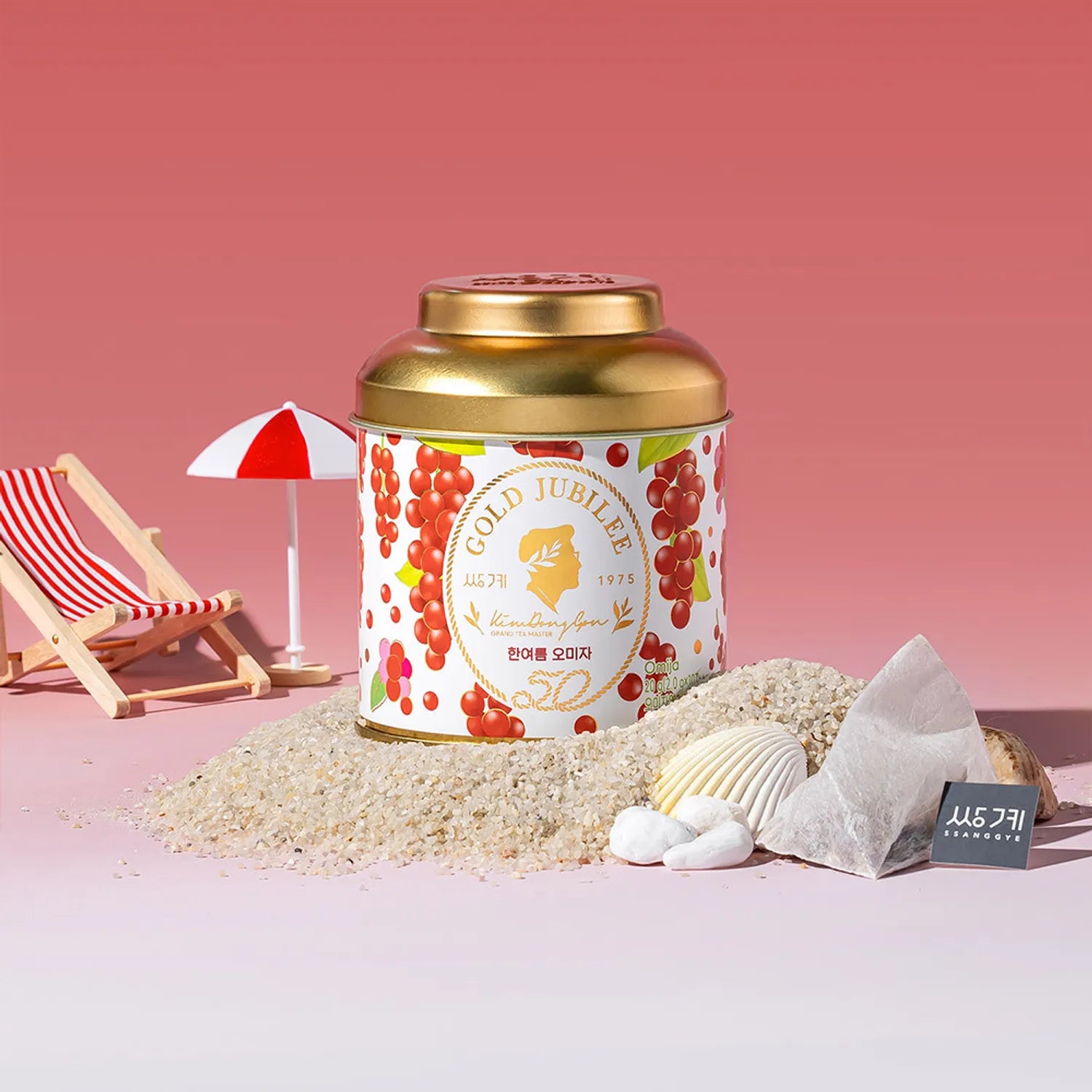 Ssanggye Gold Jubilee #Midsummer Omija Tea 10ea