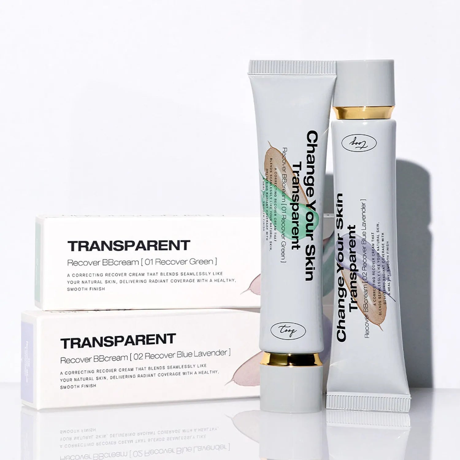tooq Transparent Recover BB Cream 40ml 2 Colors