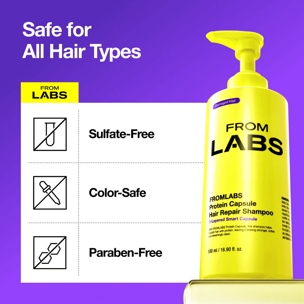 FROMLABS Protein Capsule Hair Repair Shampoo 500ml