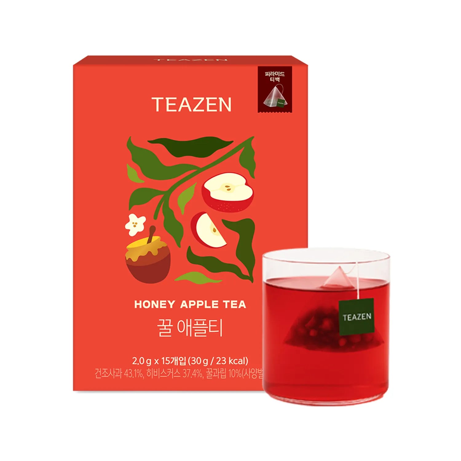 Teazen Honey Apple Tea 15ea