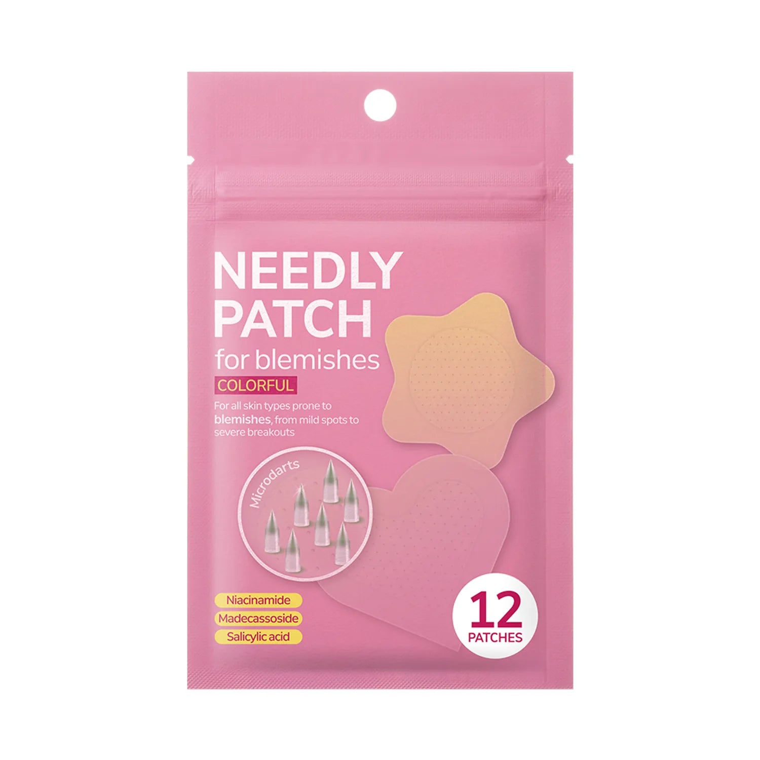 NEEDLY Patch for Blemishes Colorful 12P
