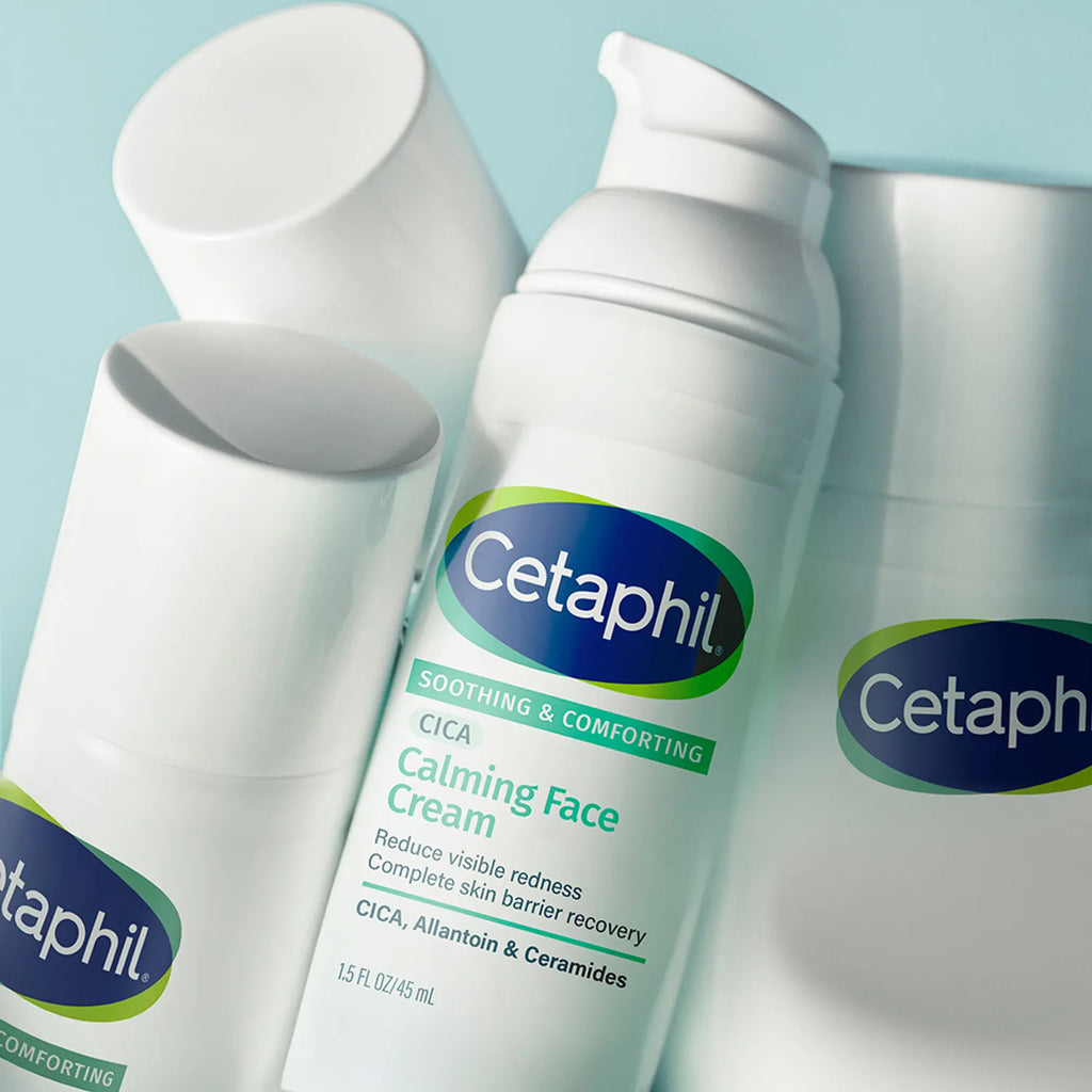 Cetaphil Soothing & Comforting Cica Calming Face Cream 45ml Set (+10ml*2ea)