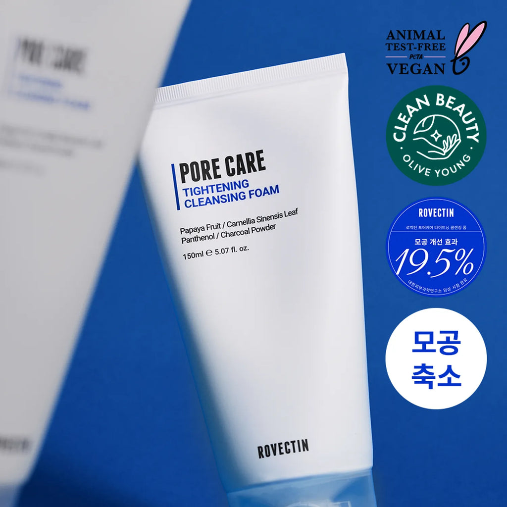 ROVECTIN Pore Care Tightening Cleansing Foam 150ml