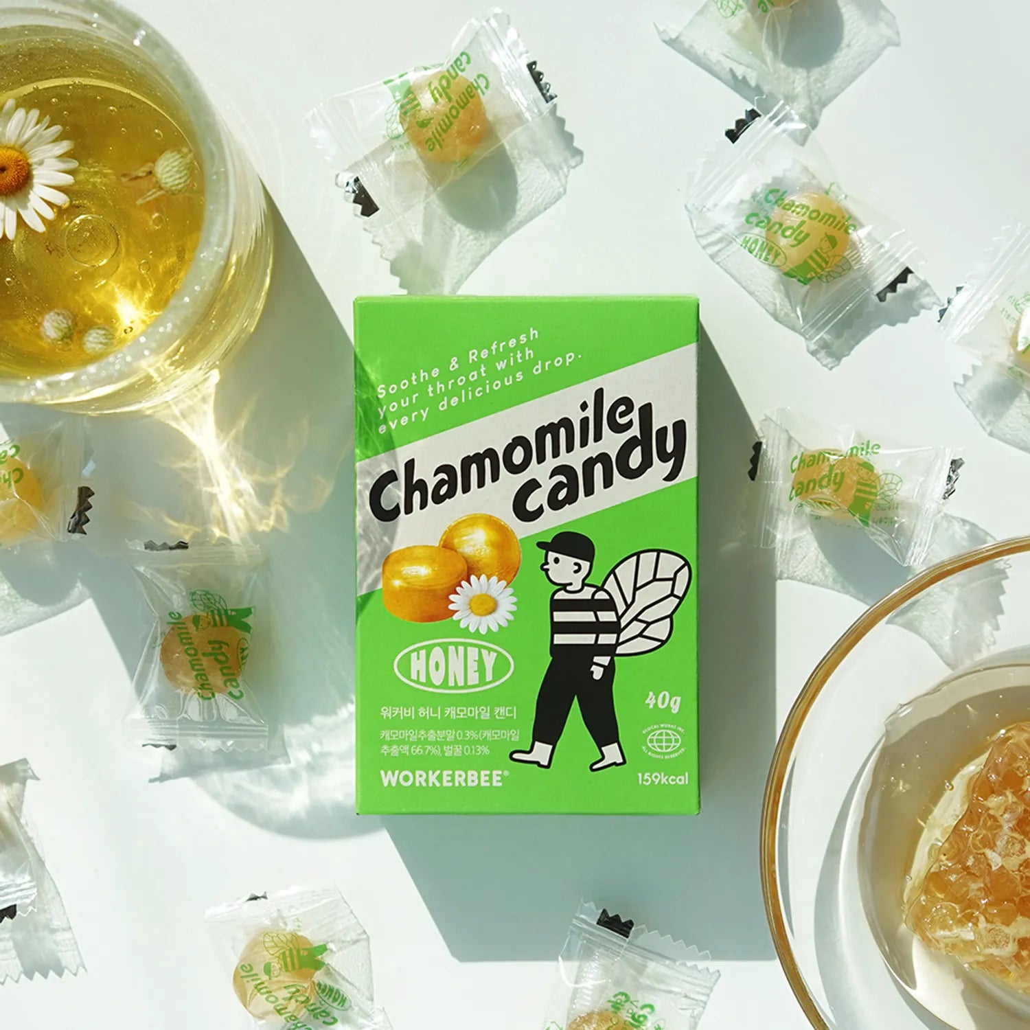 Workerbee Honey Chamomile Candy