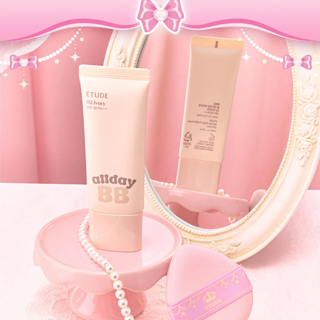 ETUDE All Day Glass Fit BB Cream 35ml (3 Shades)