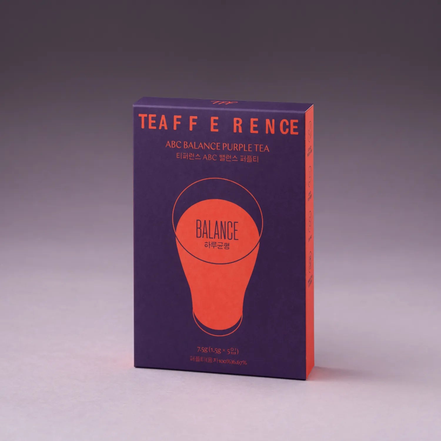 TEAFFERENCE Purple Tea #ABC Balance 1.5g 5ea