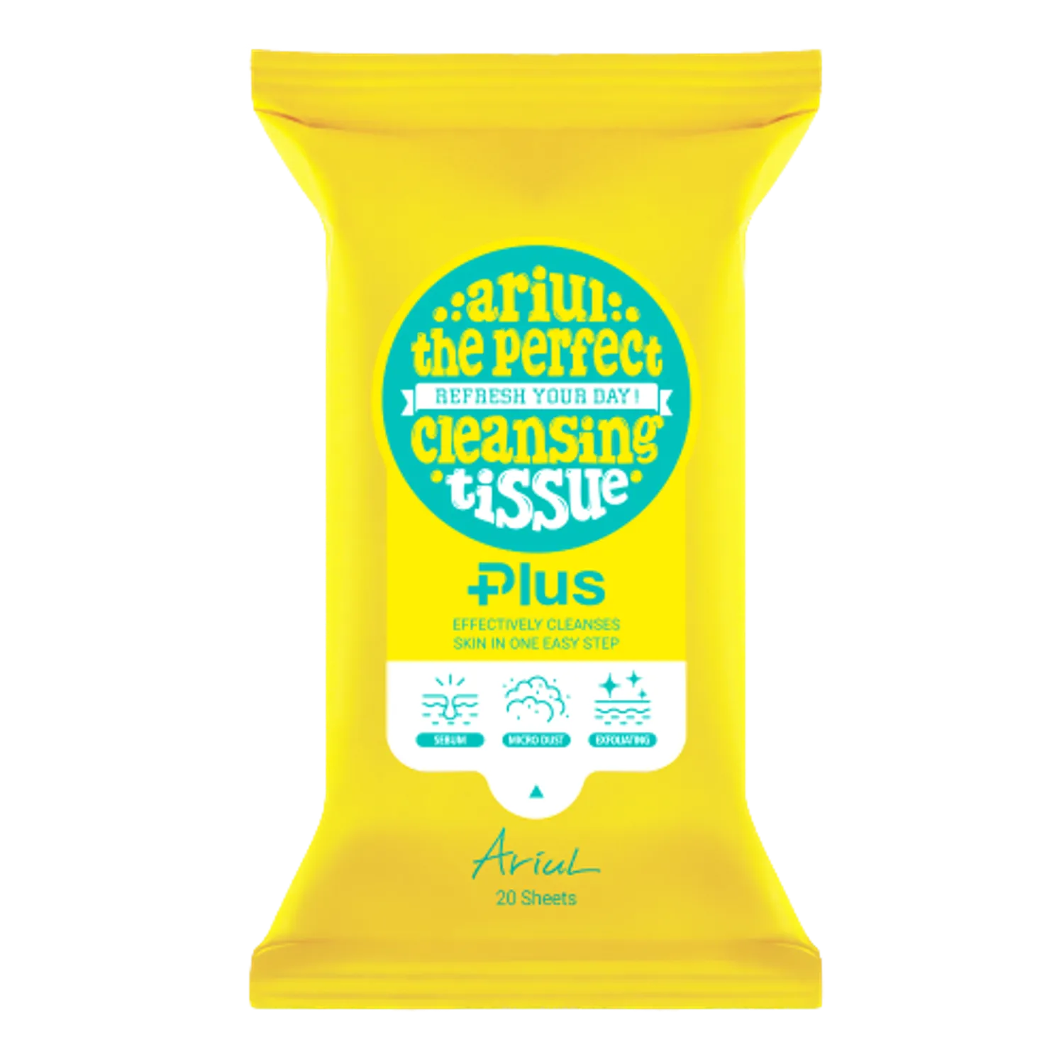 Ariul Stress Relieving Purefull Cleansing Tissue Plus (20P / Triple Pack)