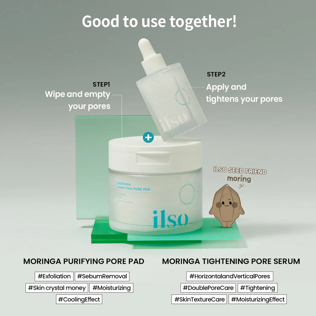 ilso Moringa Tightening Pore Serum 30mL