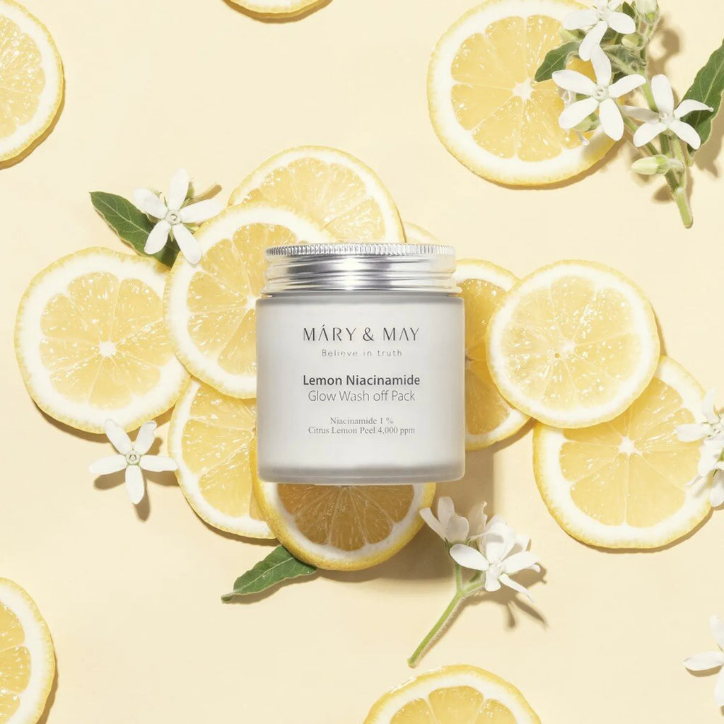 Mary & May Lemon Niacinamide Glow Wash Off Pack 125g