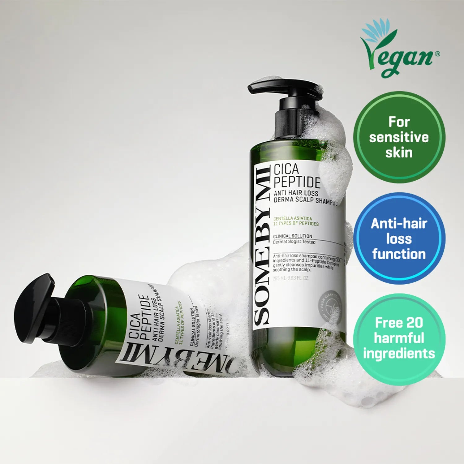 SOME BY MI Cica Peptide Derma Scalp Care Shampoo 285ml