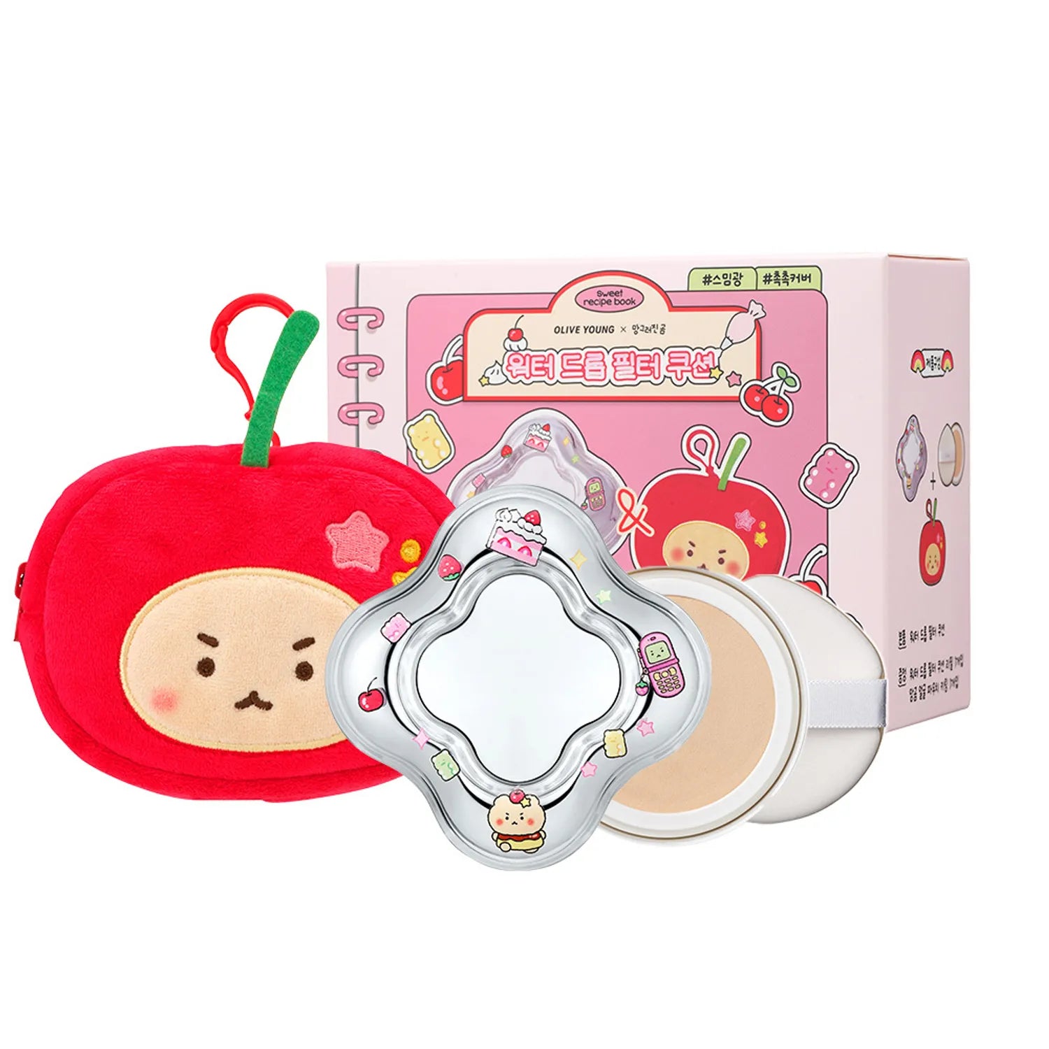 ETUDE Water Drop Filter Cushion Refill Set (4 Shades)