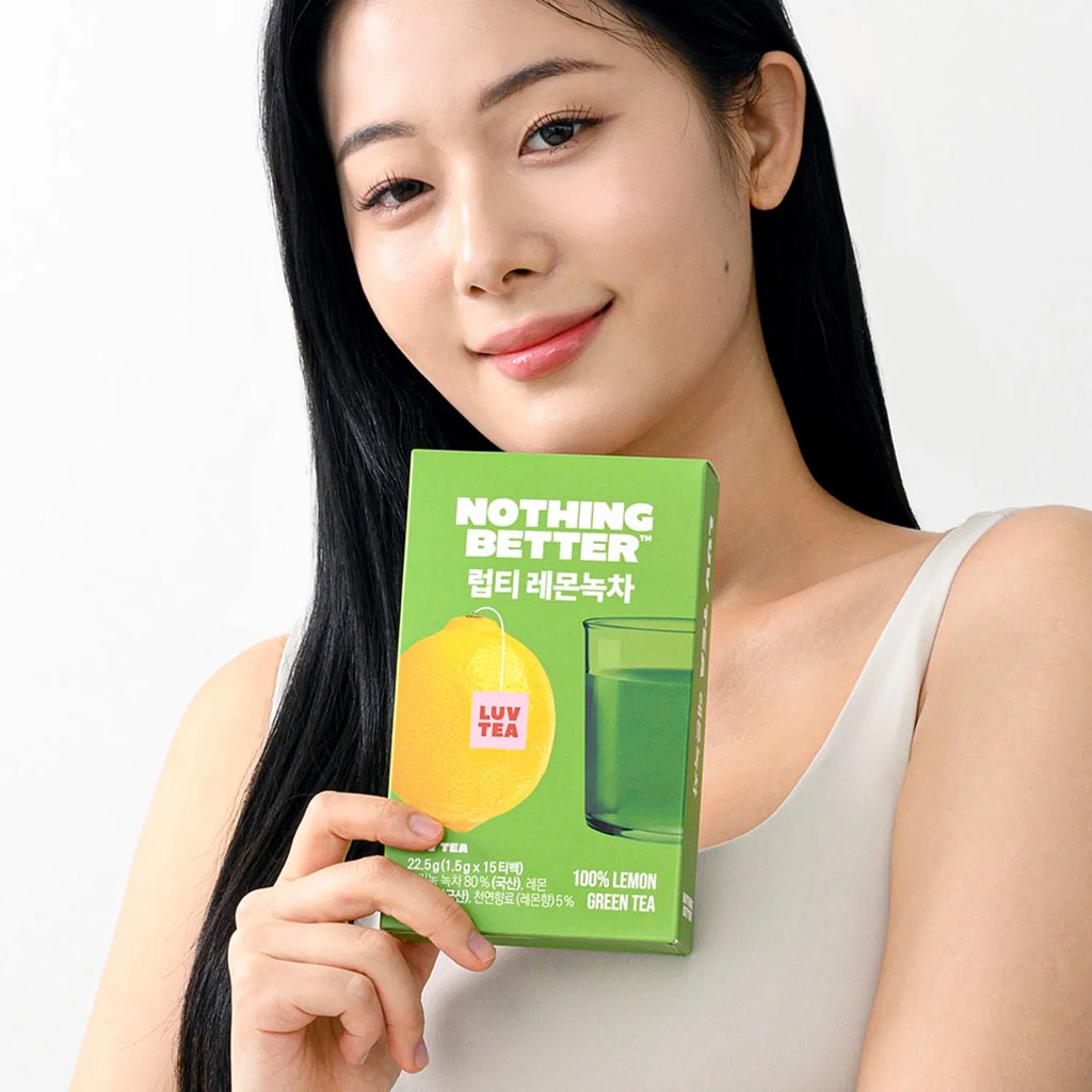 NOTHING BETTER LUV TEA Lemon Green Tea 15ea