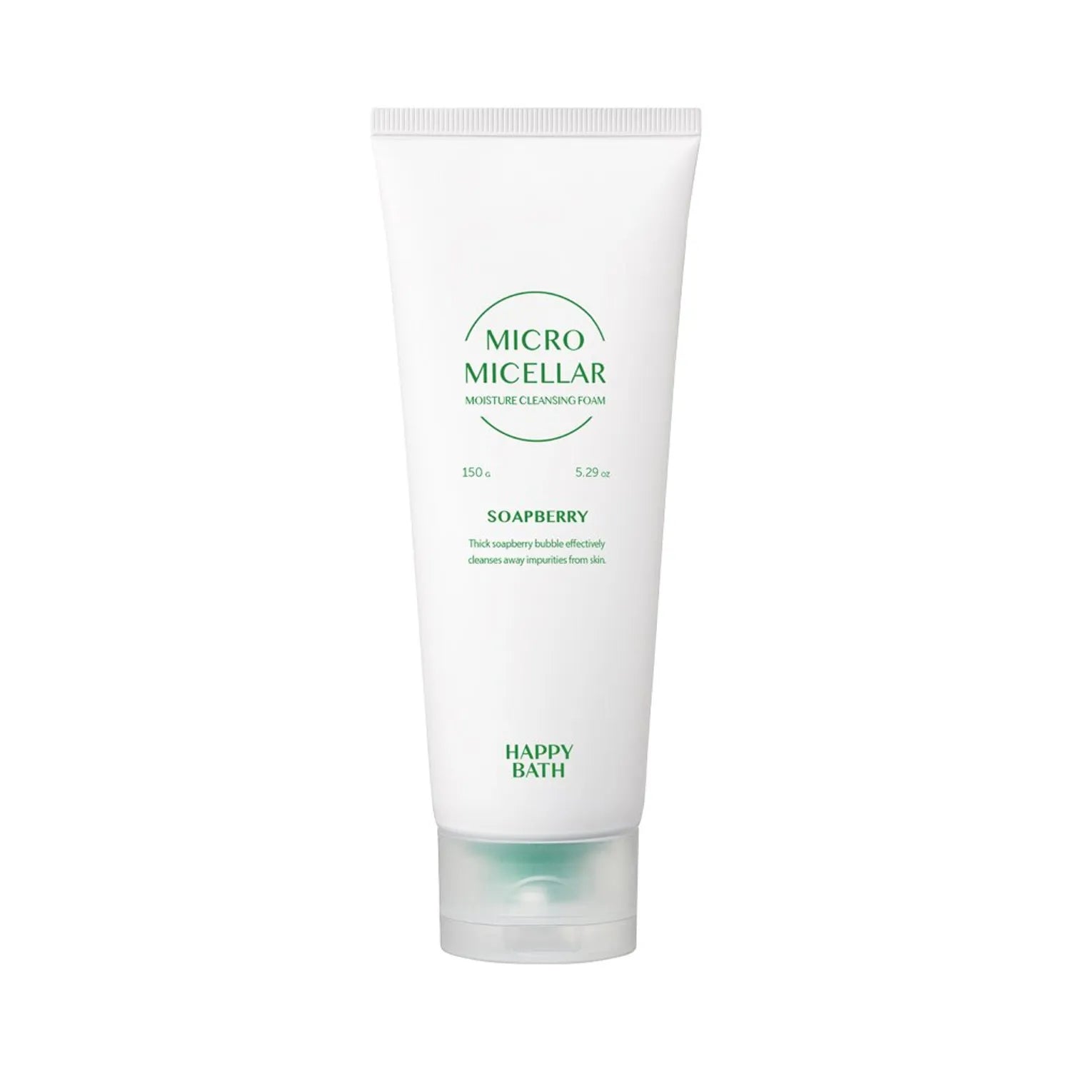 Happy Bath Micro Micellar Soapberry Cleansing Foam 150g
