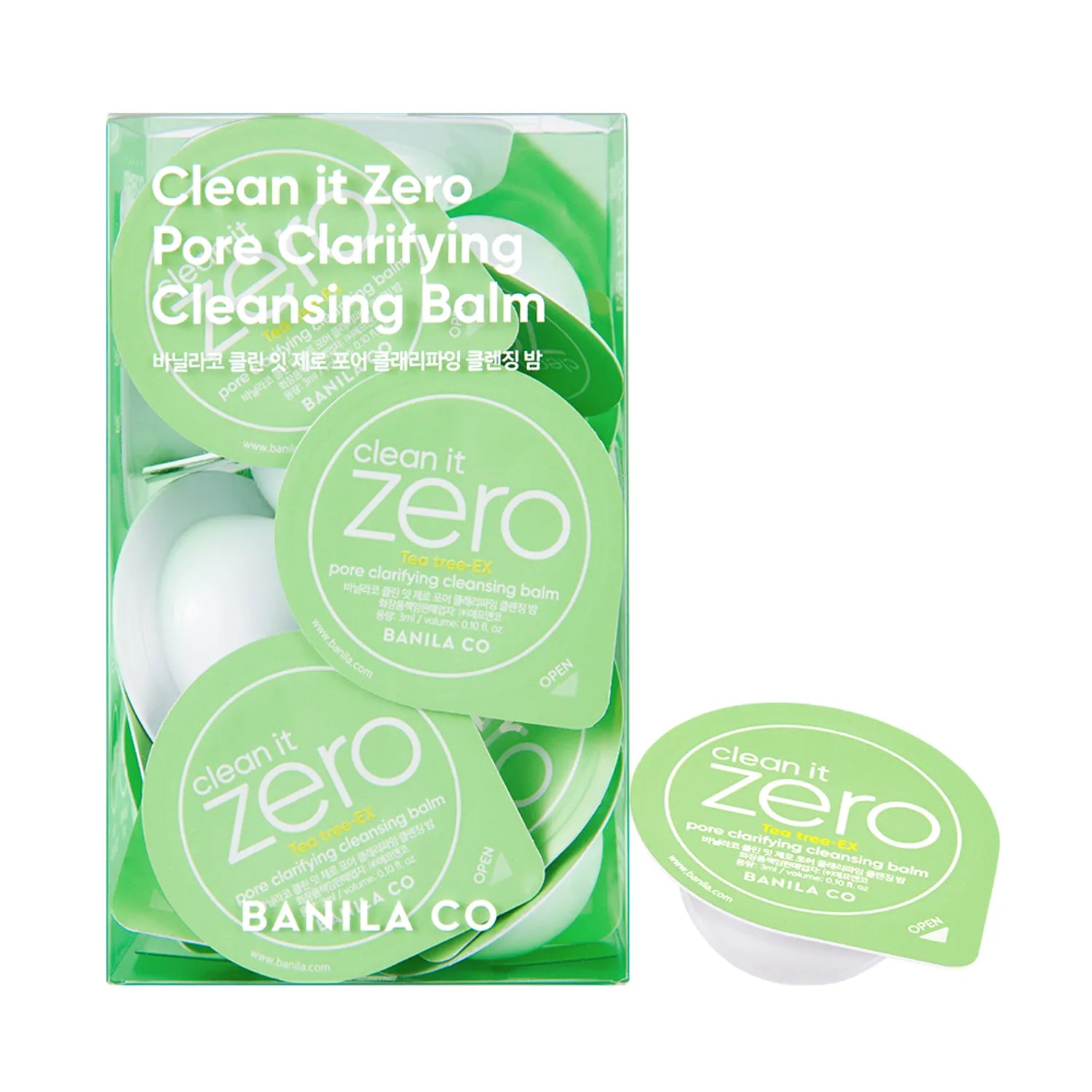 BANILA CO Clean It Zero Pore Clarifying Cleansing Balm Travel Kit 3ml*16ea
