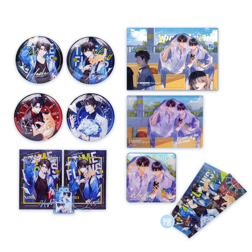 Fake Slacker | Badge & Film Card & Quicksand Standee Set Li Ting