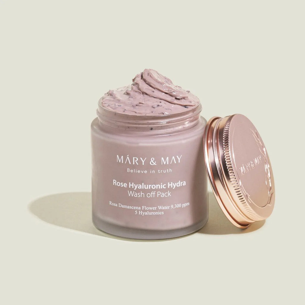 Mary & May Rose Hyaluronic Hydra Wash Off Pack 125g