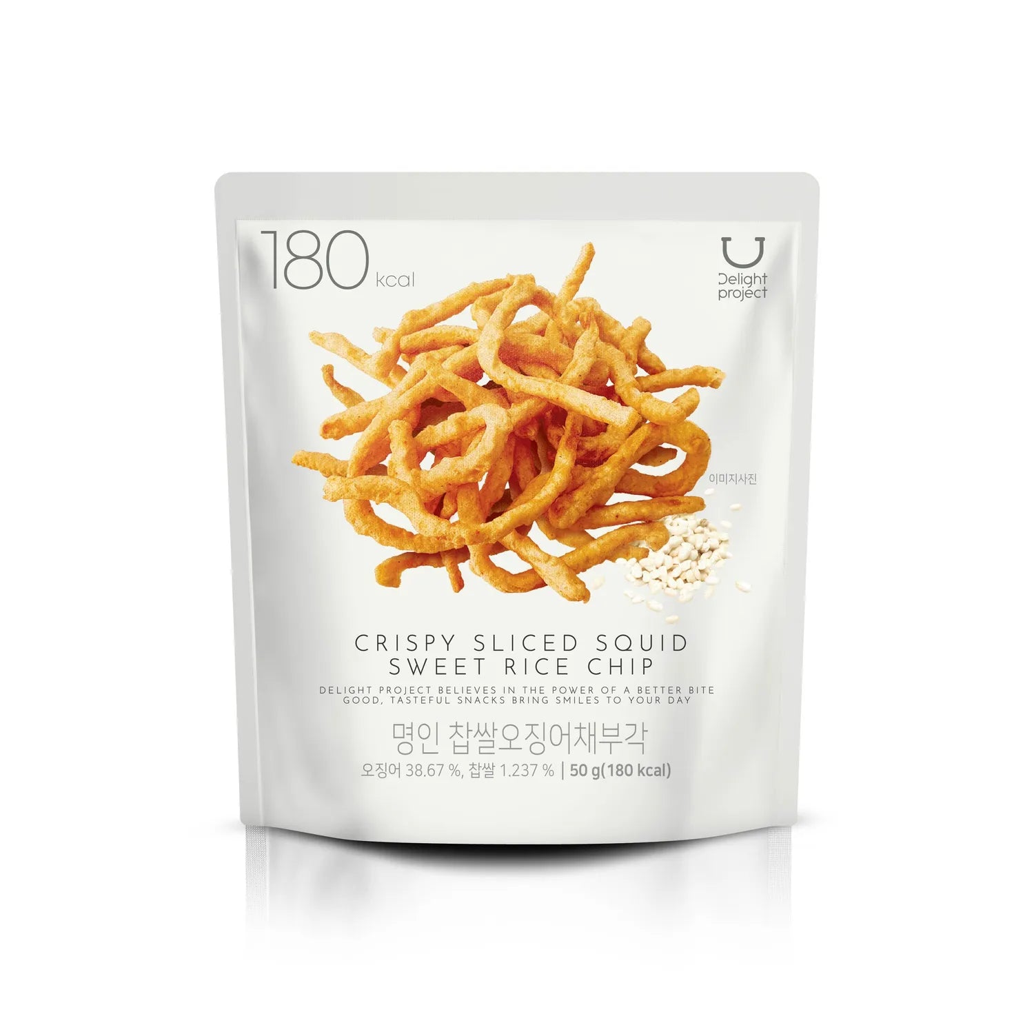 Delight project Crispy Sliced Squid Sweet Rice Chip
