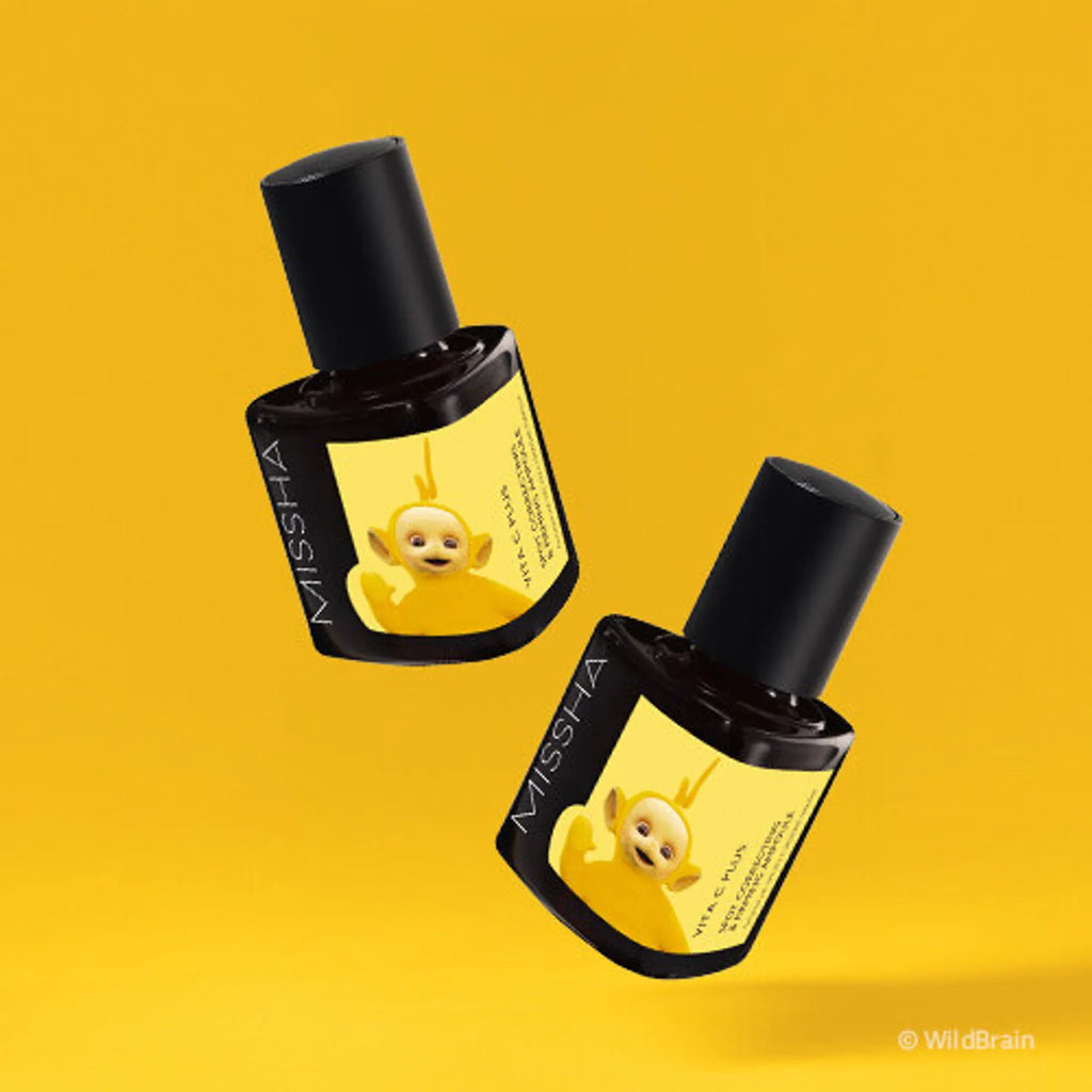 [Teletubbies EDITION] MISSHA Vita C Plus Spot Correcting & Firming Ampoule 30ml Set (+Key Ring)