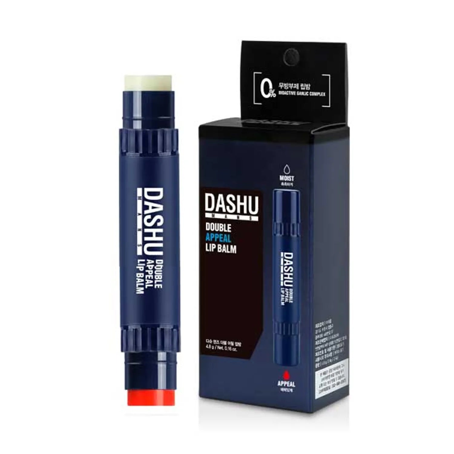 DASHU Men's Double Appeal Lip Balm
