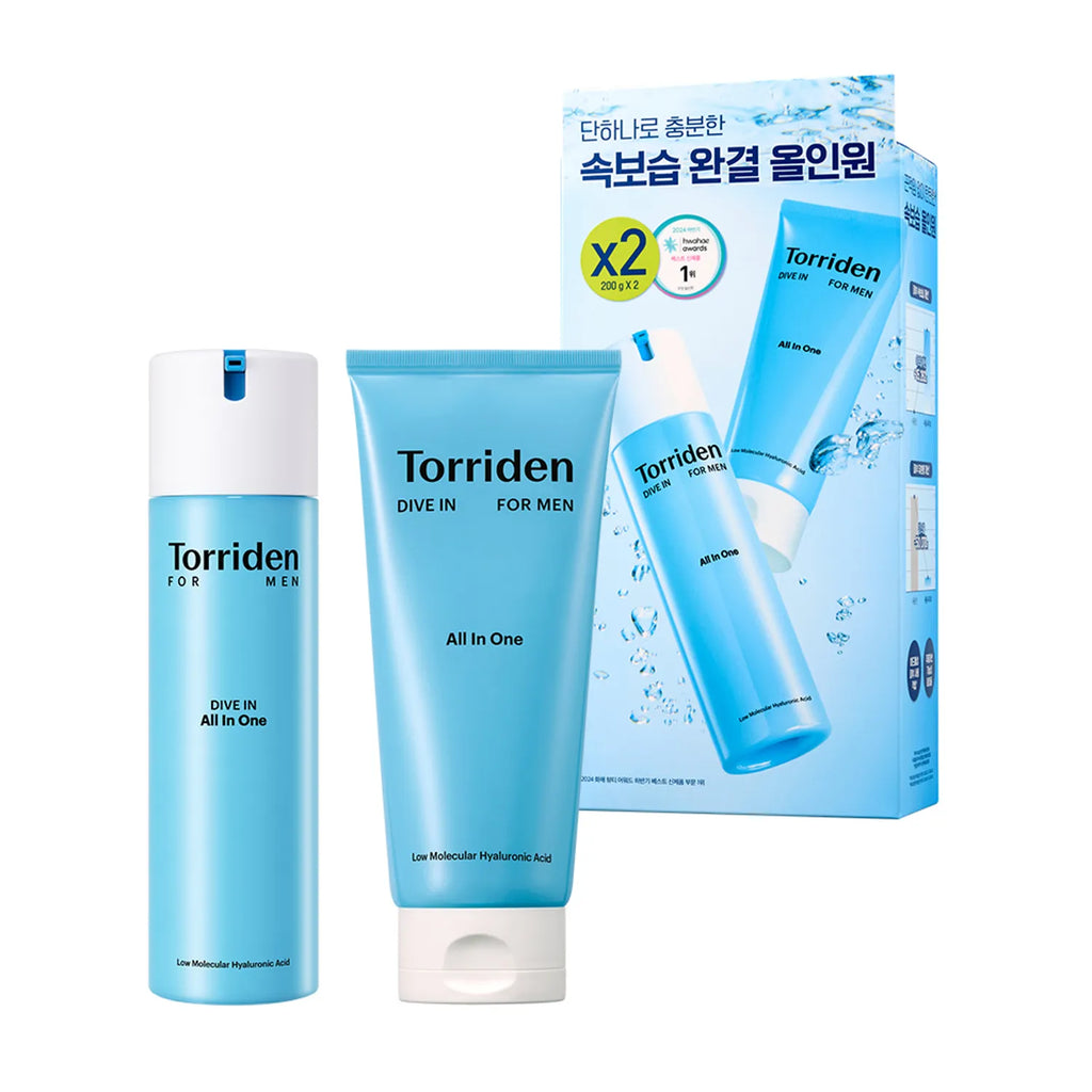 Torriden Dive-In For Men All In One 200g Double Pack