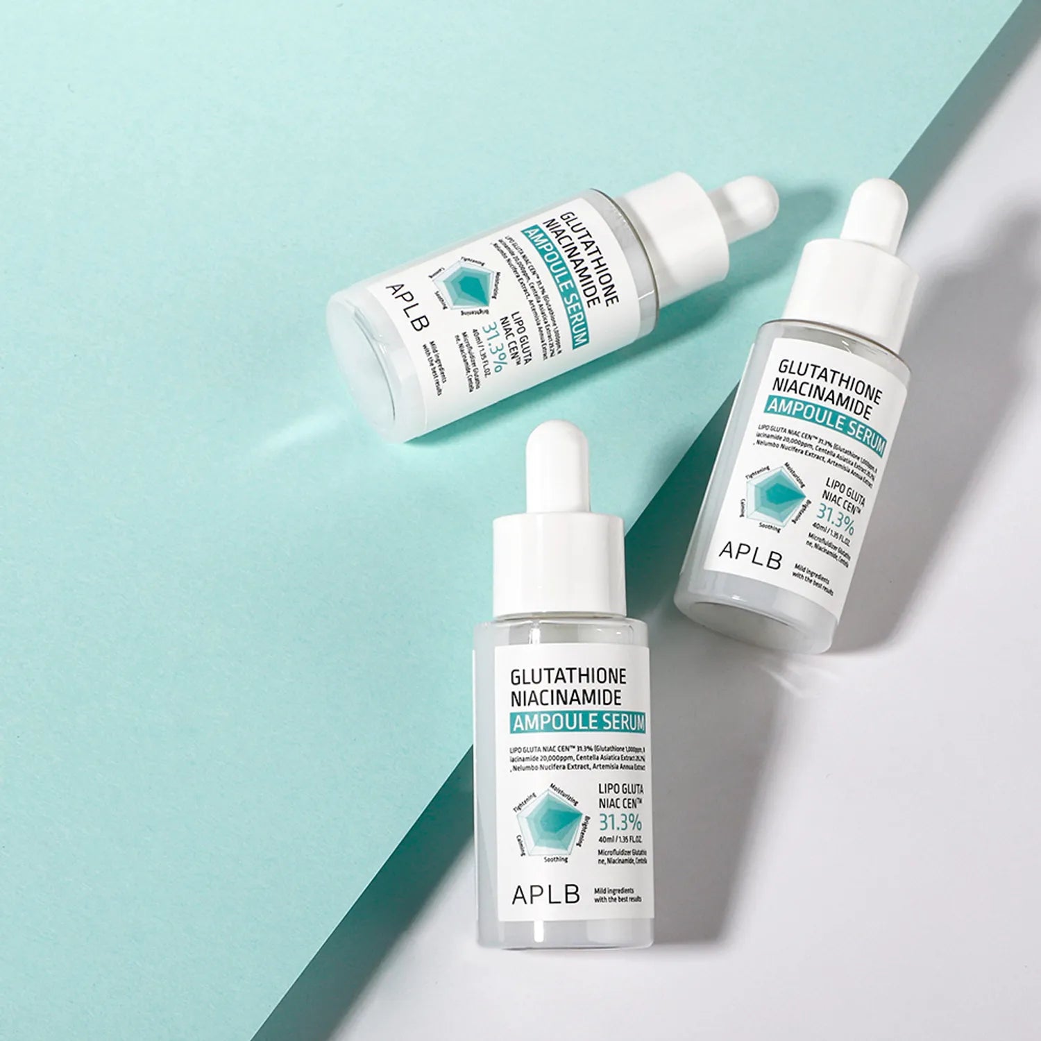 APLB Glutathione Niacinamide Ampoule Serum 40ml