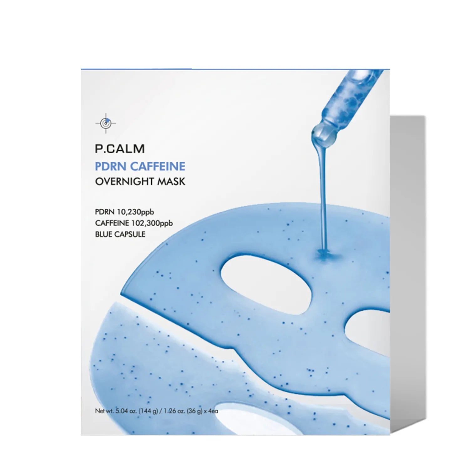P.CALM PDRN Caffeine Overnight Mask Sheet 4ea