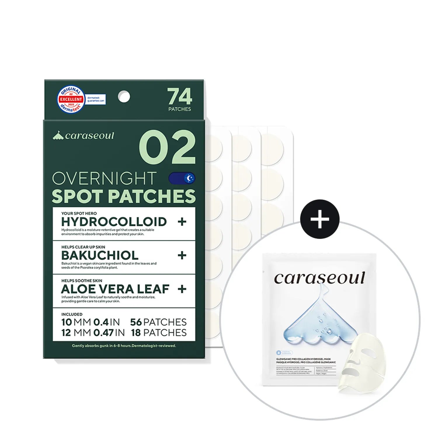 caraseoul Overnight Spot Patch 74P