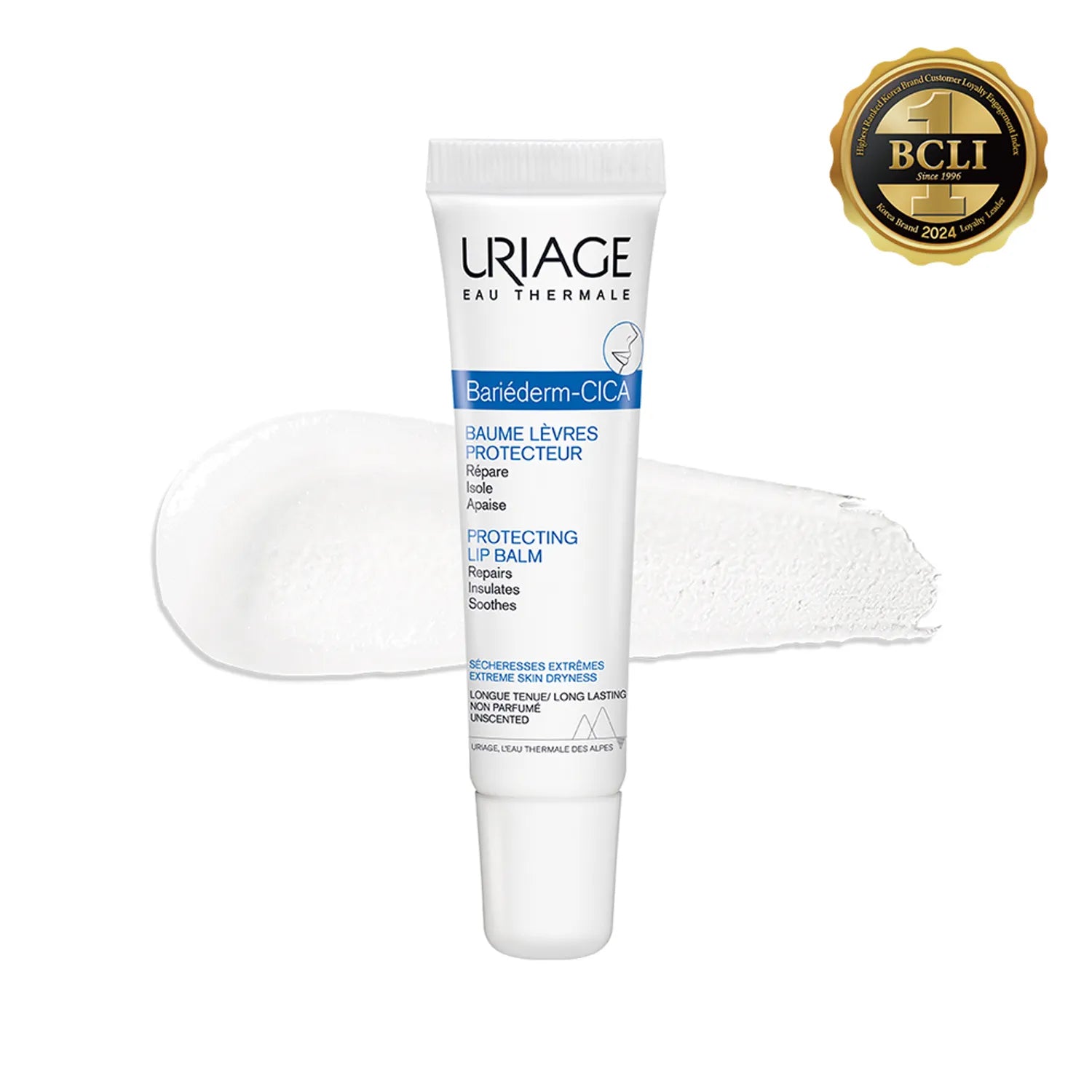 URIAGE Bariederm Cica Protecting Lip Balm 15mL