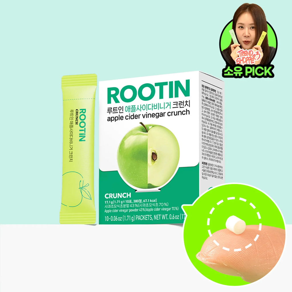 ROOTIN Apple Cider Vinegar Crunch 10 Sticks