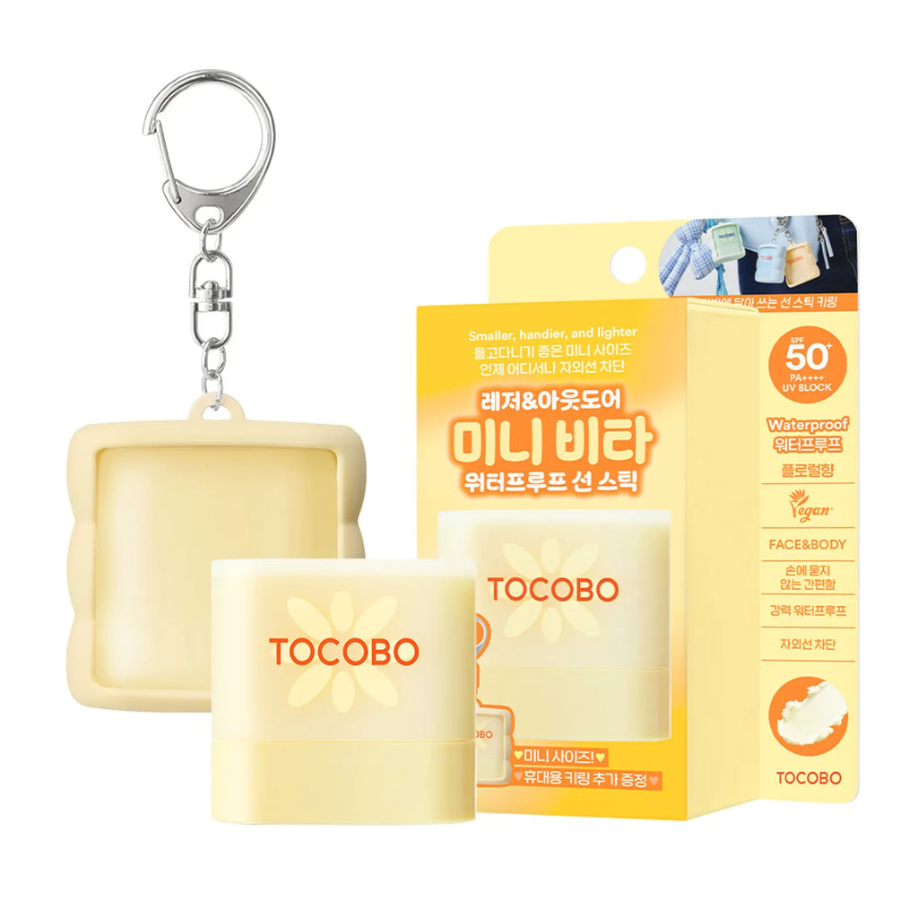 TOCOBO Mini Cica Cooling Sun Stick 11g Set (+Mini Sun Stick Keyring)