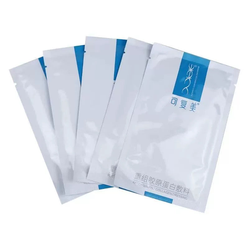 KOMFYMED Recombinant Collagen Dressing Face Mask, 5 Sheets