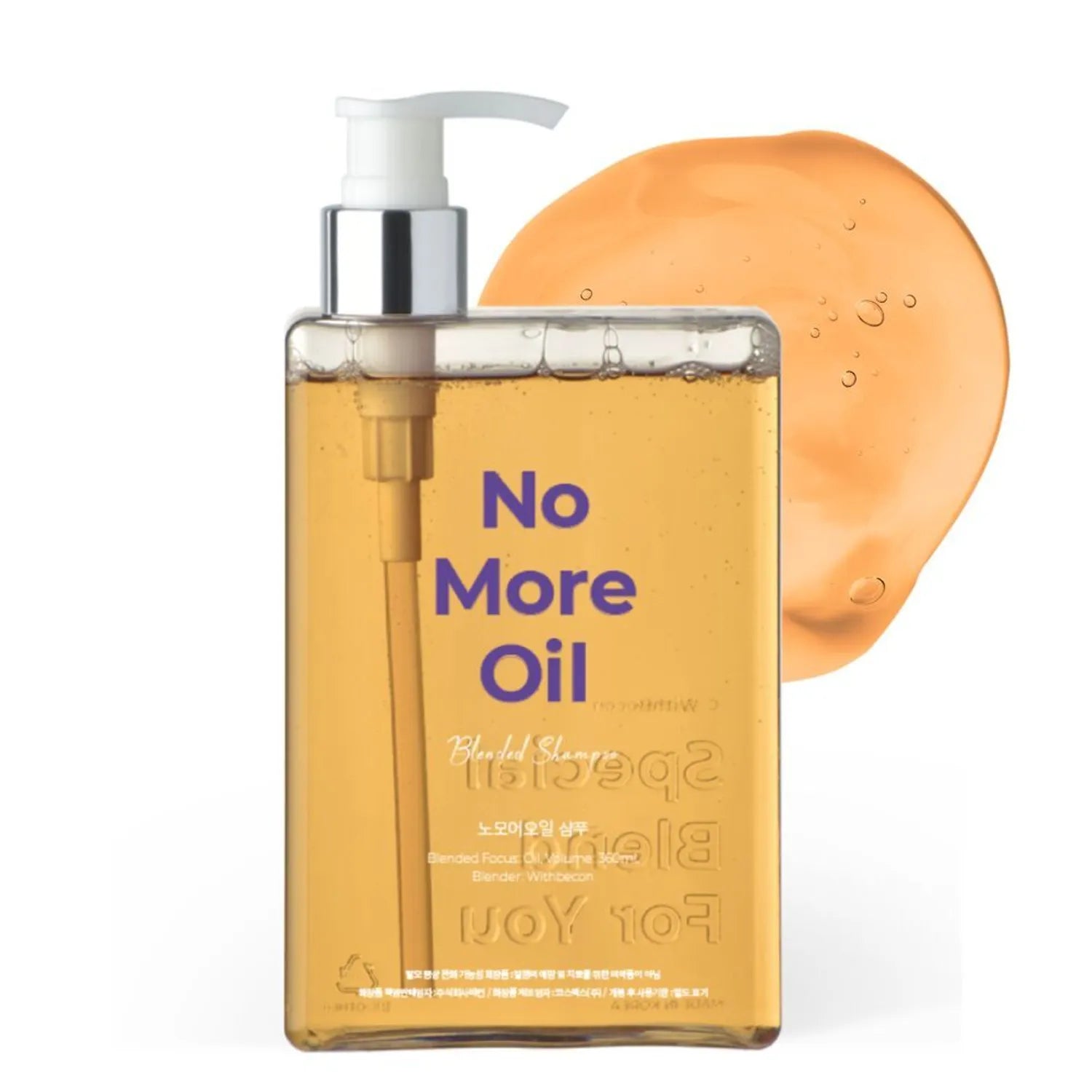 withbecon No More Oil Blended Shampoo 360ml
